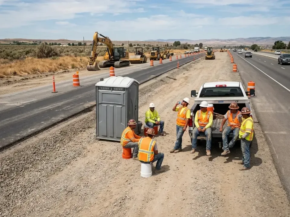 highway-road-construction-crew-007 — frequently asked questions, Porta Potty and Restroom Rentals in Danville, VA
